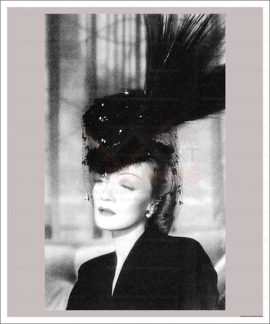 Photographic print, art print, Actress Marlene Dietrich, - Vintage Art, canvas prints