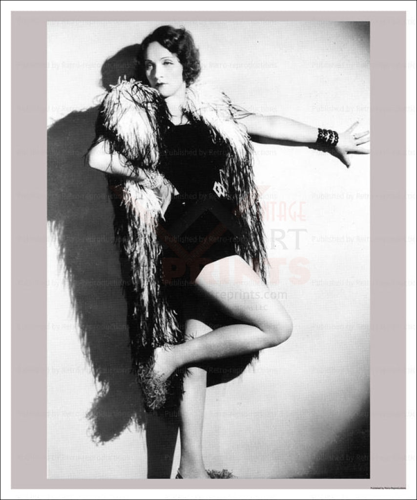 Photographic print, Art print, Actress Marlene Dietrich, - Vintage Art, canvas prints