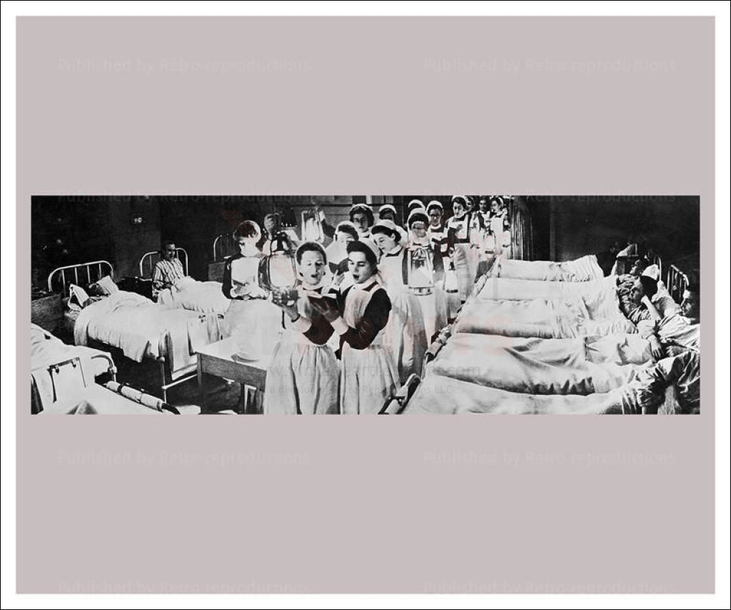 Women at War - Nurses 5, vintage art photo print reproduction, WWII - Vintage Art, canvas prints