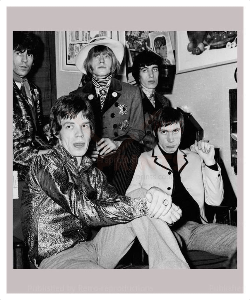 Rolling Stones - Vintage Art, canvas prints