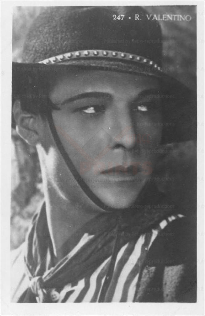Rudolph Valentino, vintage photo, digital giclee print reproduction - Vintage Art, canvas prints