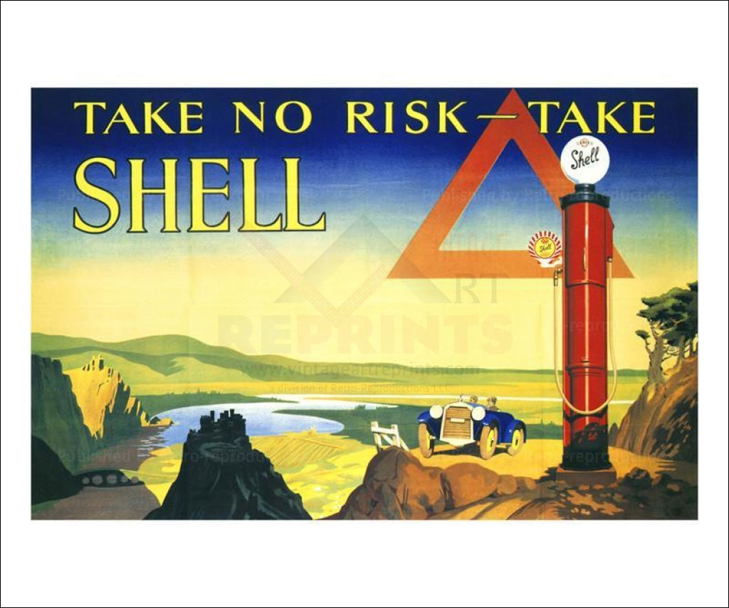 Take No Risk 1928 - Vintage Art, canvas prints