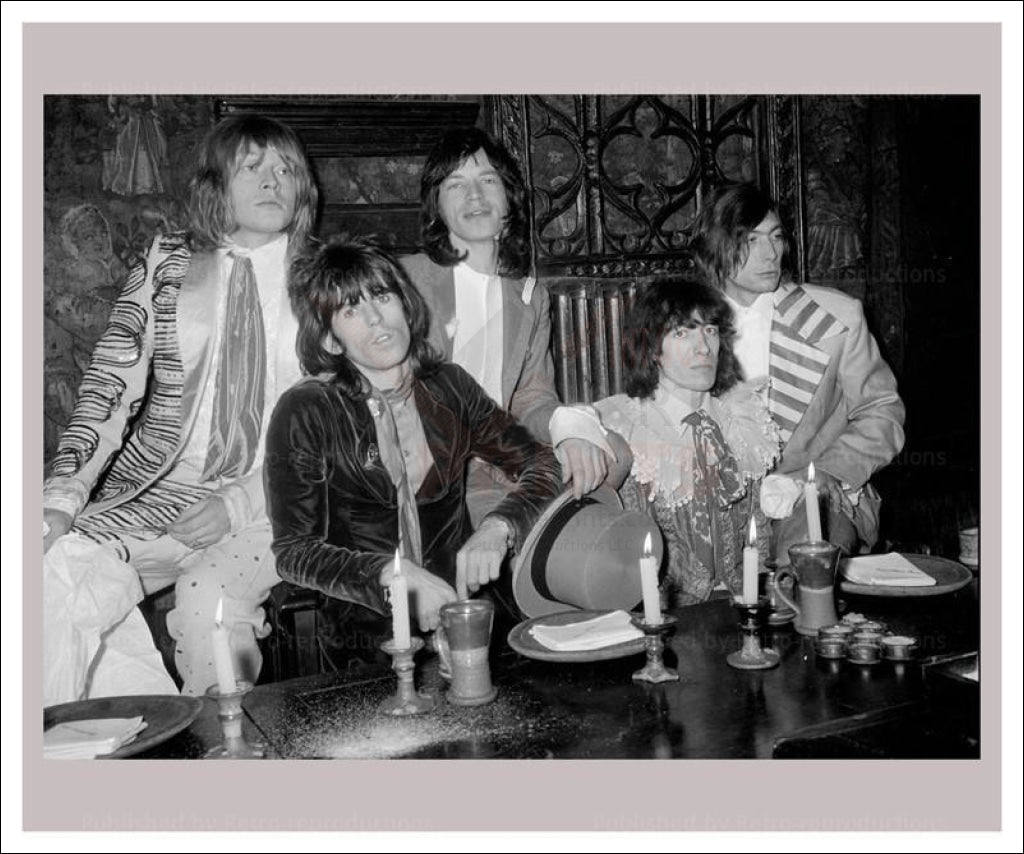 The Rolling Stones - Vintage Art, canvas prints