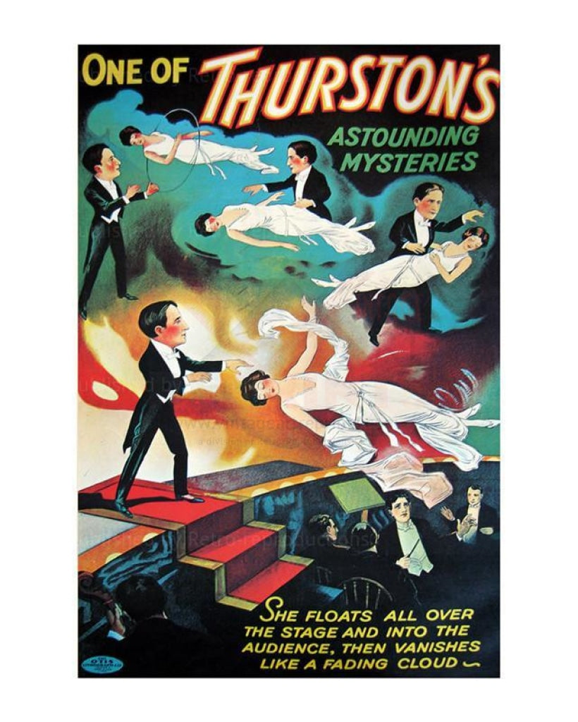Thurston Levitation, 1935 - Vintage Art, canvas prints