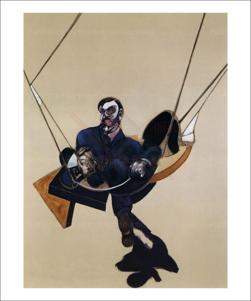 Tryptique, 1970, Francis Bacon, art print reproduction - Vintage Art, canvas prints